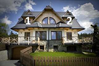 Виллы udanypobyt Domy Sywarne z Sauną Косцелиско Villa with 3 bedroom and Sauna-7